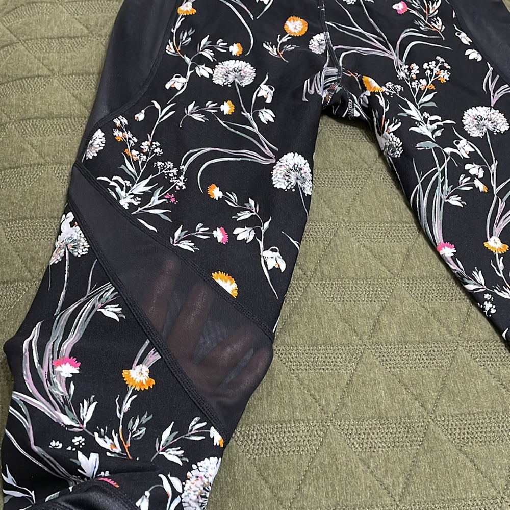 Donna Karen Active floral workout set M - Picture 5 of 9